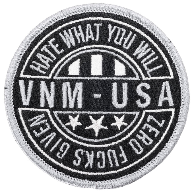 VNM-USA Patch - Silver