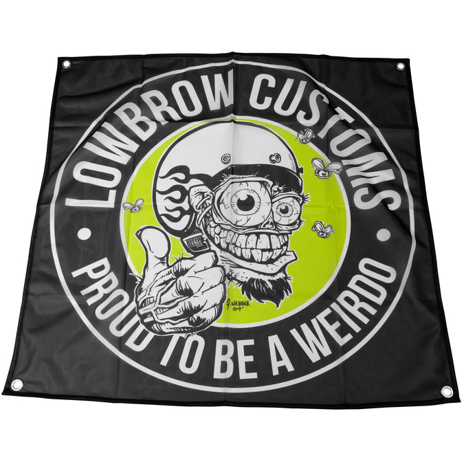 Lowbrow Customs Weirdo Flag