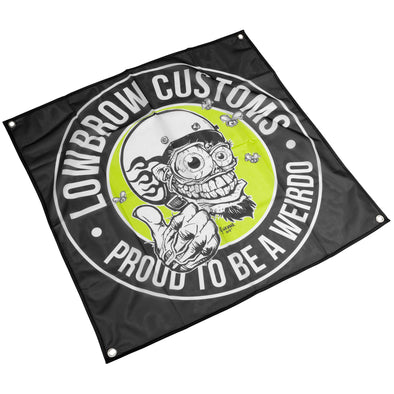 Lowbrow Customs Weirdo Flag