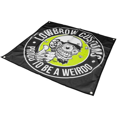 Lowbrow Customs Weirdo Flag