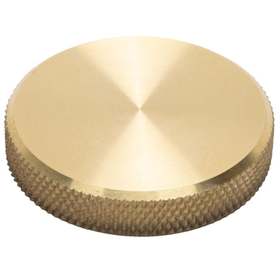 Billet Bayonet / Cam Harley Style Vented Gas Cap - Brass