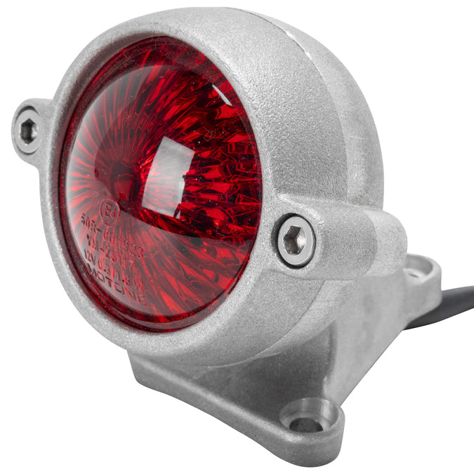 Motone Tail Light Adapter - Shot Blasted Aluminum