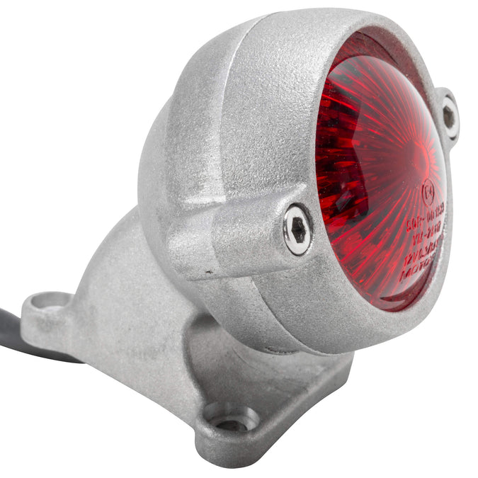 Motone Tail Light Adapter - Shot Blasted Aluminum