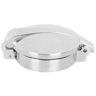 Monza Flip-Up Gas Cap - Polished Aluminum - 2.5" Diameter