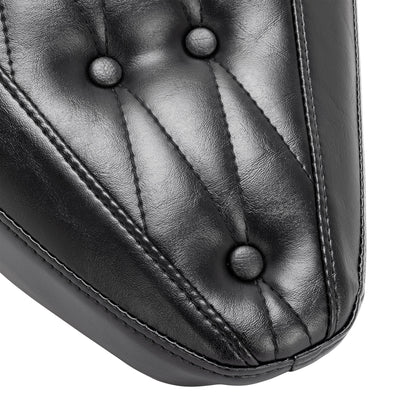 Cobra Seat - Diamond/Buttons - fits 1984-1999 Harley-Davidson Softail