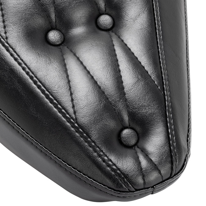 Cobra Seat - Diamond/Buttons - fits 1984-1999 Harley-Davidson Softail
