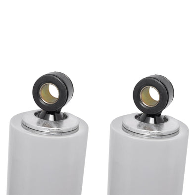 412 Series 11" Chrome Shocks - Full Cover 2004-2021 Harley-Davidson XL