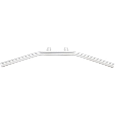 Pullback T-Bar Handlebars - 8 inch Rise - 1 inch - Stainless Steel