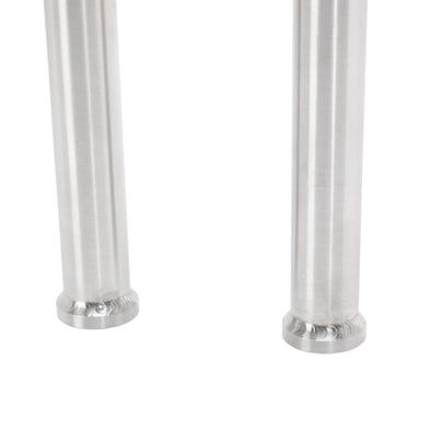 Pullback T-Bar Handlebars - 8 inch Rise - 1 inch - Stainless Steel