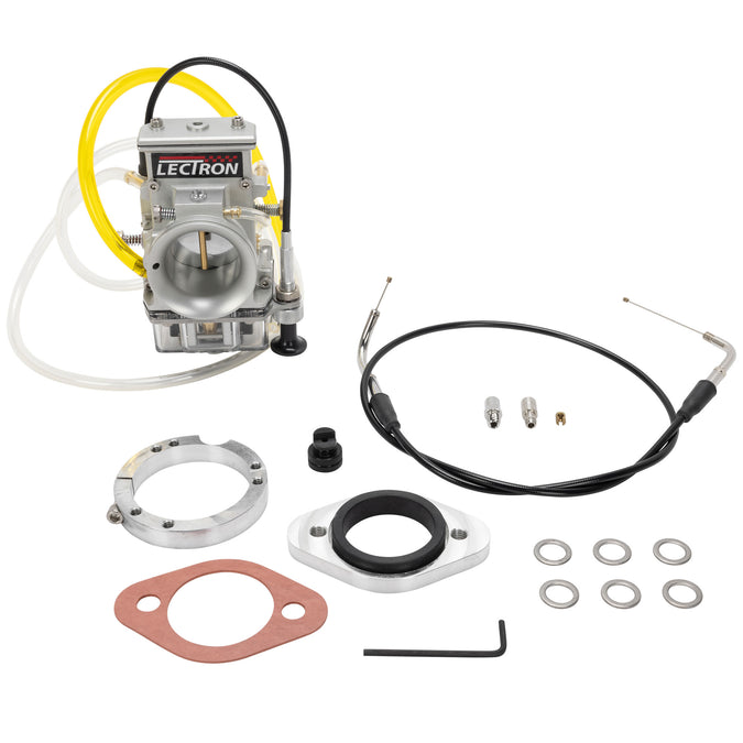 Lectron Billetron Carburetor  for 53-100 Cubic Inch Harley-Davidsons