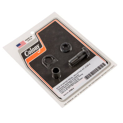 #2769-4 Kick Starter Pedal Mounting Kit 1917-1941 Harley-Davidson - Parkerized
