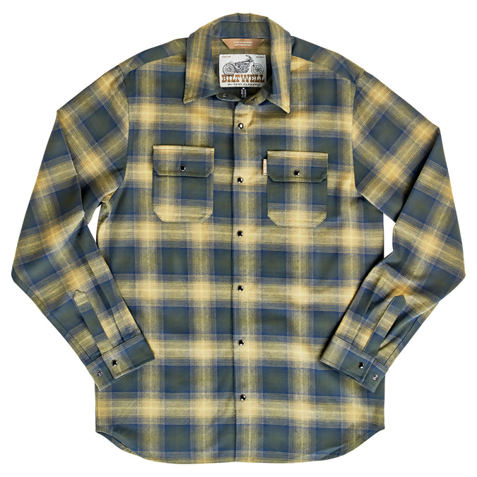 Hi Test Flannel - Moss