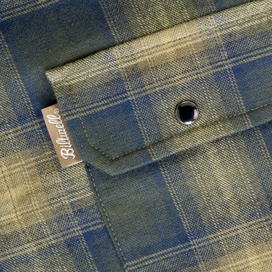 Hi Test Flannel - Moss