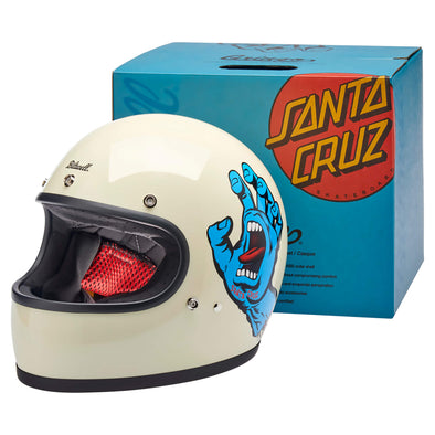 Biltwell/Santa Cruz Collab Gringo DOT/ECE R22.06 Approved Full Face Helmet