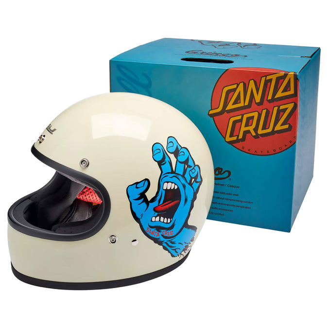 Biltwell/Santa Cruz Collab Gringo DOT/ECE R22.06 Approved Full Face Helmet