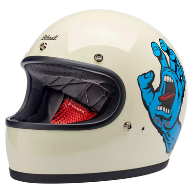 Biltwell/Santa Cruz Collab Gringo DOT/ECE R22.06 Approved Full Face Helmet