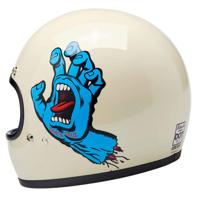 Biltwell/Santa Cruz Collab Gringo DOT/ECE R22.06 Approved Full Face Helmet