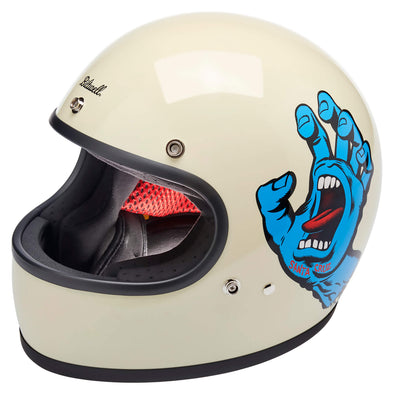 Biltwell/Santa Cruz Collab Gringo DOT/ECE R22.06 Approved Full Face Helmet