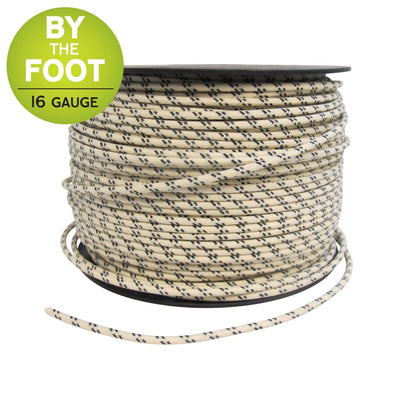 Cloth Covered Wire - 16 gauge - sold by the foot - Assorted Colors Available