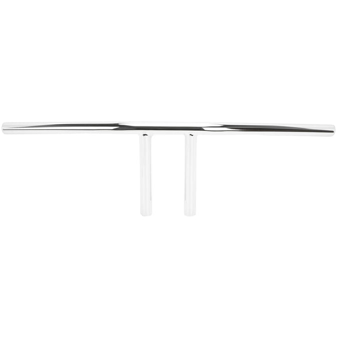 8in Rise Bars Lowbrow Customs T-Bars Handlebars - 8 inch Rise - 1 inch - Chrome