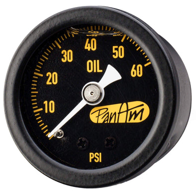 Oil Pressure Gauge 0-60 psi - Black