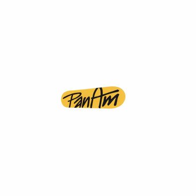 Logo Sticker - Yellow / Black - Small