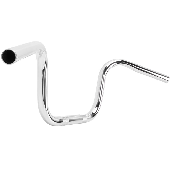 Polyapes Handlebars 8 inch Mini Apes Handlebars - Chrome Finish – Lowbrow Customs