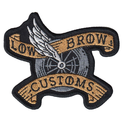 Winged Wheel Banner Patch