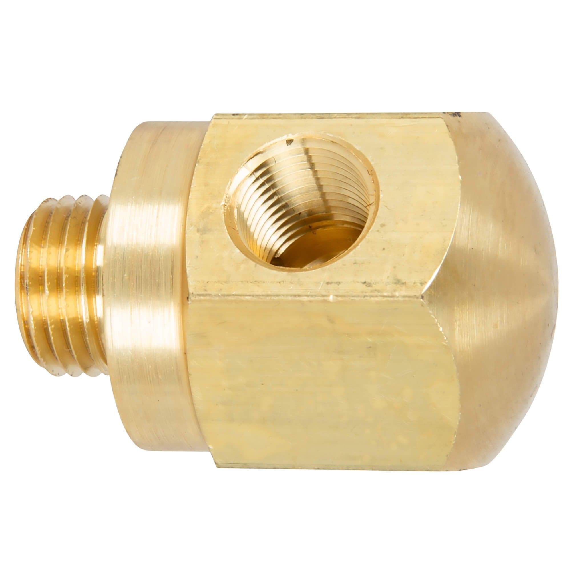 Brass Compression - Fittings 90-Degree Elbow - Tube to Male Pipe - 1/4 Inch  Tube x 1/8 Inch Male Pip, 90° Elbow Tube to Male Pipe, Air Shift  Transmission Fittings, Brass Fittings, Fluid Power