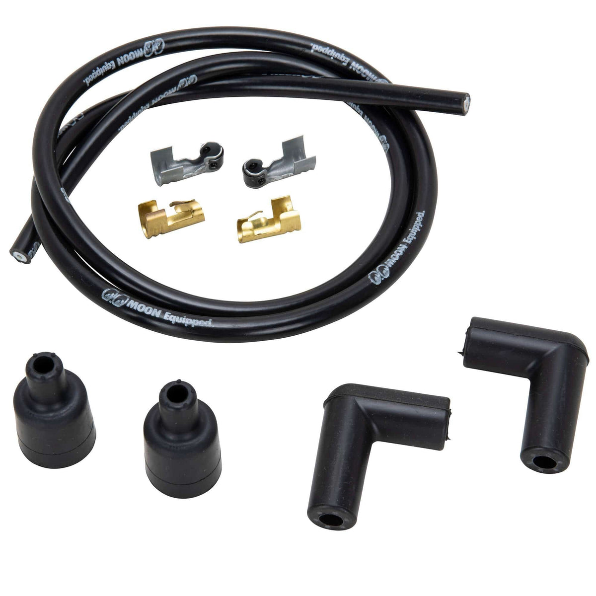 Mooneyes MOON Equipped Spark Plug Wire Kits - Black – Lowbrow Customs