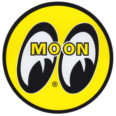 MOON Eyeball Logo Sticker - Large