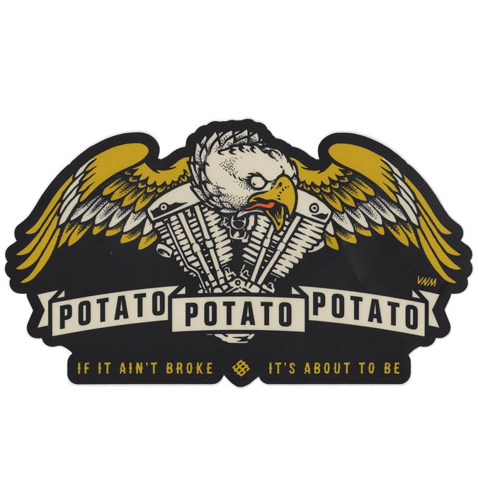 Potato Jumbo 11 inch Sticker