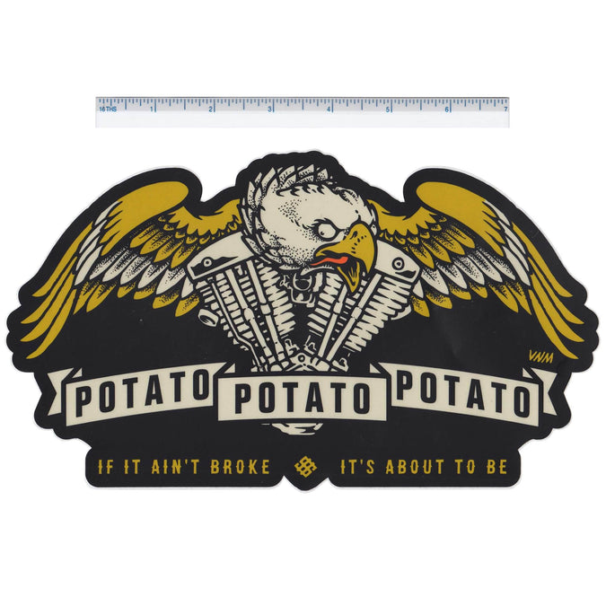 Potato Jumbo 11 inch Sticker