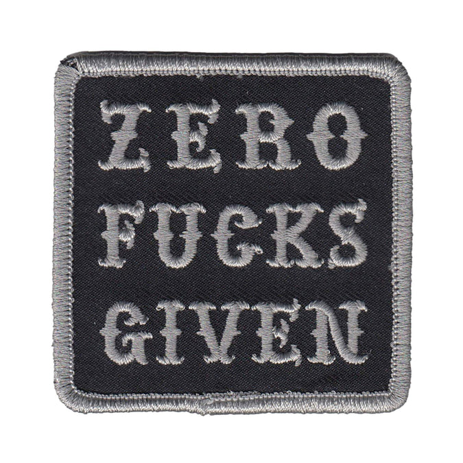 ZFG Patch - Black/Grey