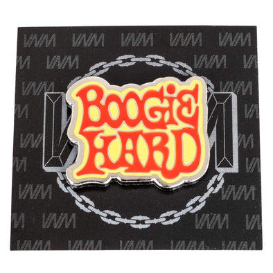 Boogie Hard Enamel Lapel Pin