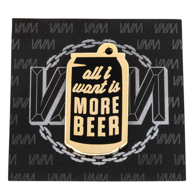 More Beer Enamel Lapel Pin