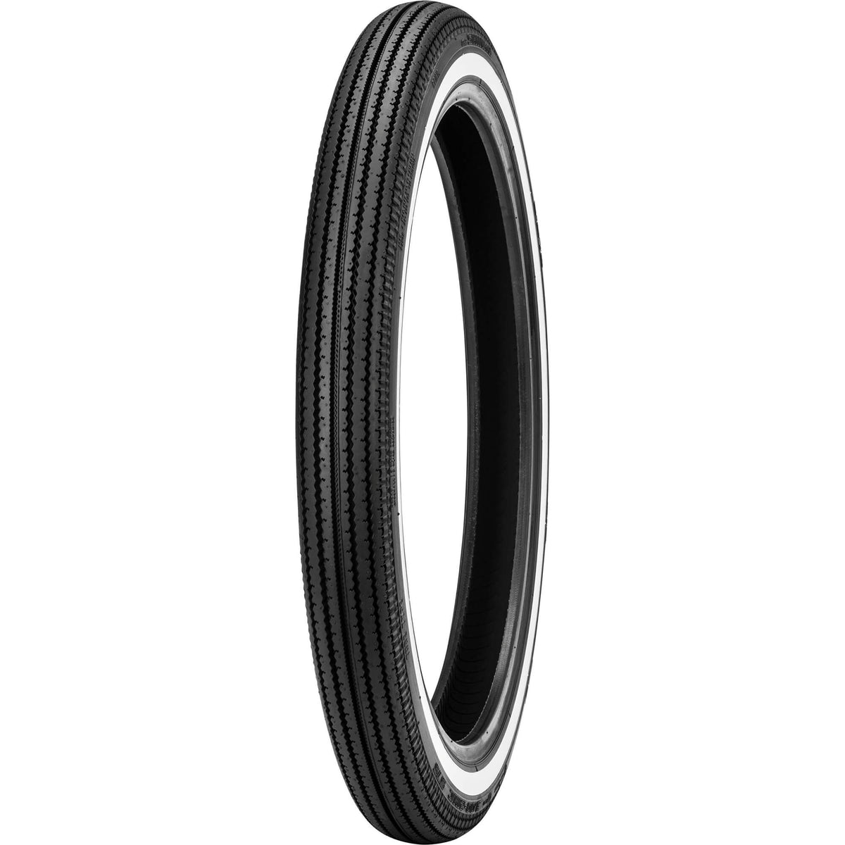 Shinko Motorcycle Tires Super Classic 270 Whitewall Front Motorcycle Tire 3.0021 57S