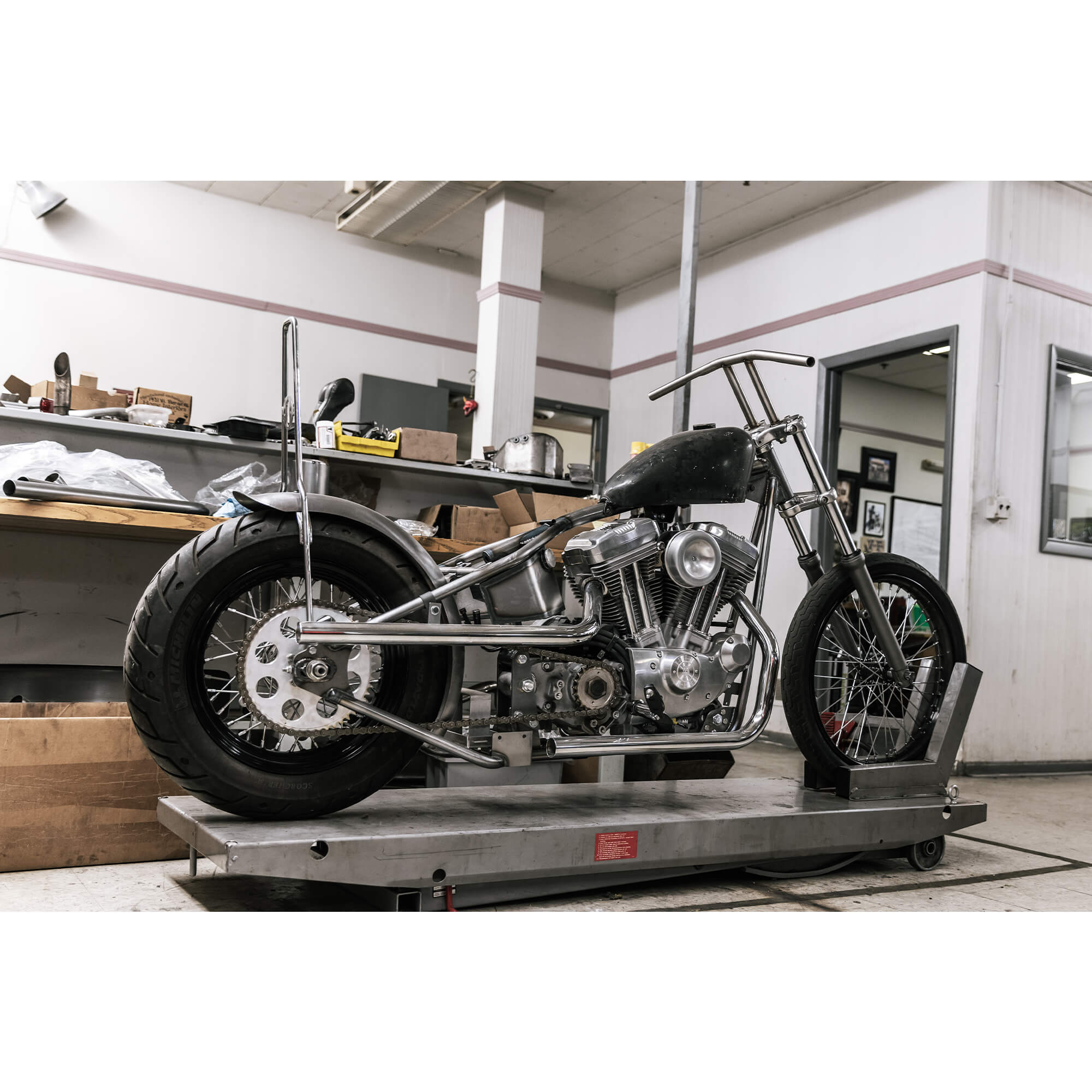 Gasbox Shock Mount License Plate Bracket – Lowbrow Customs