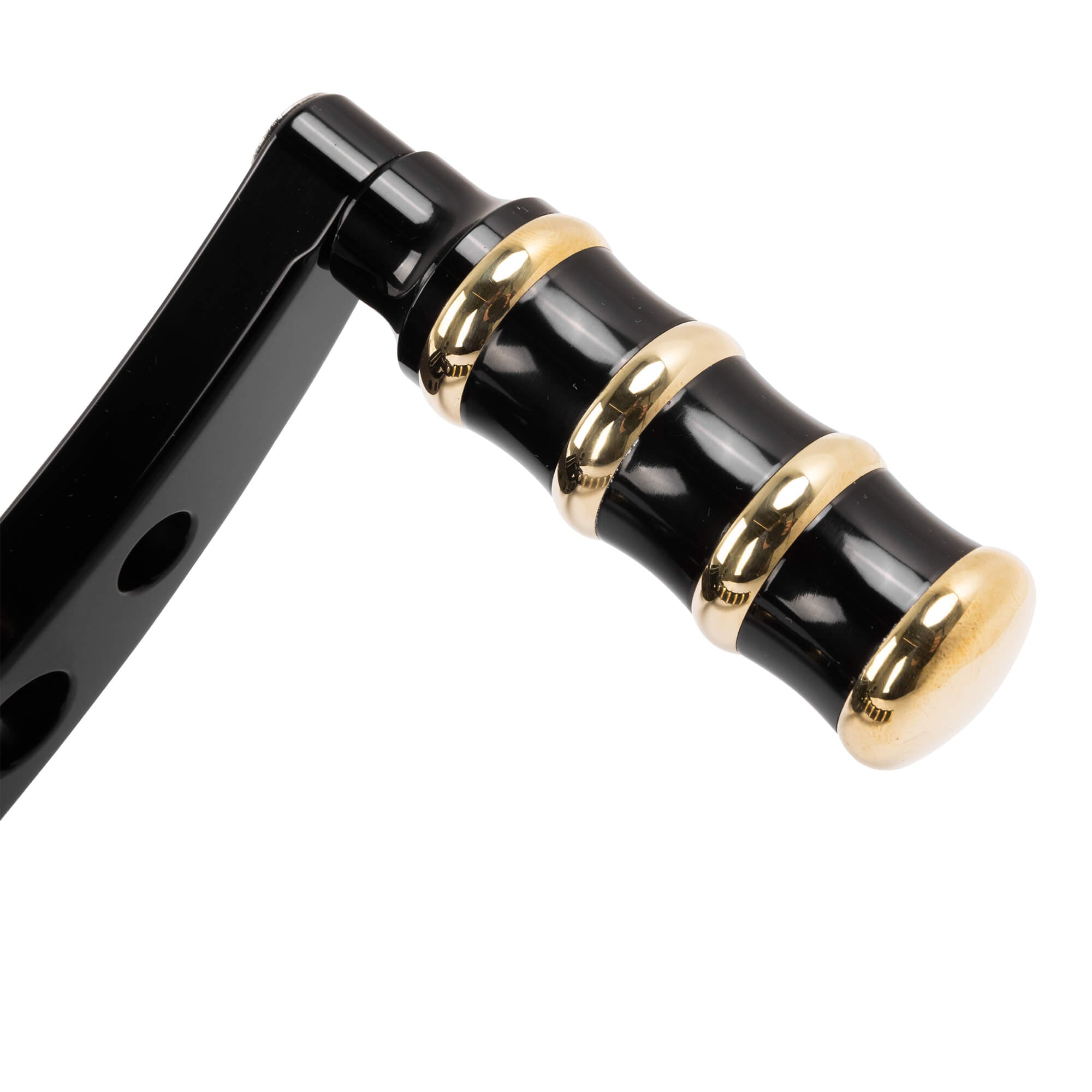 Kustom Tech Vintage Line Forward Controls - Black & Brass - 1986-99 ...