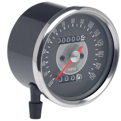 Smiths Speedometer Replica - Grey Face 1:1.25 Ratio - For Triumph Motorcycles