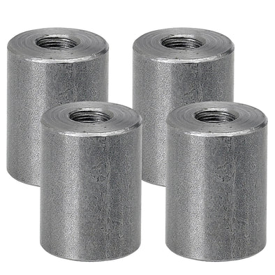 Threaded Steel Bungs 1 inch long - 5/16-18 thread - 4 pack