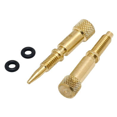 Brass Amal Fuel / Air and Throttle Stop Extended Screws