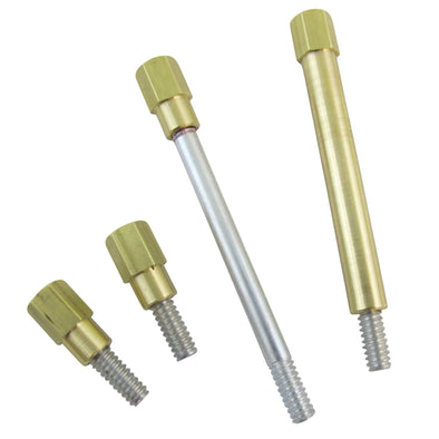 S&S Super E and G Carb Extended Float Bowl Screws - Brass