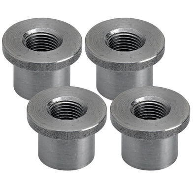 Tophat Threaded Steel Bung 1/8 inch NPT - 4 pack
